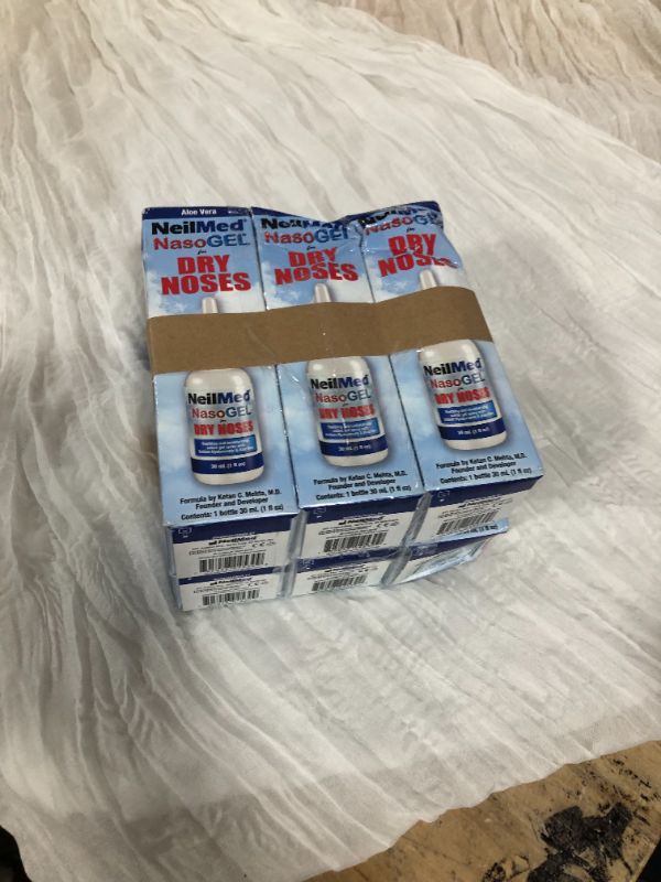 Photo 1 of 6 Pack NeilMed Nasogel Drip Free Gel Spray, 1 Fluid Ounce 06/25