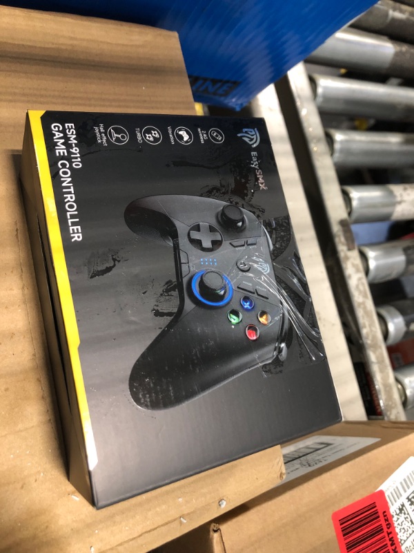 Photo 1 of EasySMX Wireless Gaming Controller for Windows PC/Steam Deck/PS3/Android TV BOX, Dual Vibrate Plug and Play Gamepad Joystick with 4 Customized Keys, Battery Up to 14 Hours, Work for Nintendo Switch