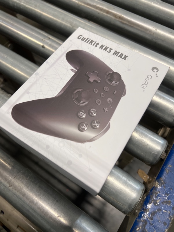 Photo 1 of GuliKit KK3 MAX Controller (No Drift) for Switch/PC/Android/MacOS/IOS with 4 Back Buttons, Hall Joysticks and Triggers, Maglev/Rotor/HD Vibration,1000Hz Polling Rate, RGB lights