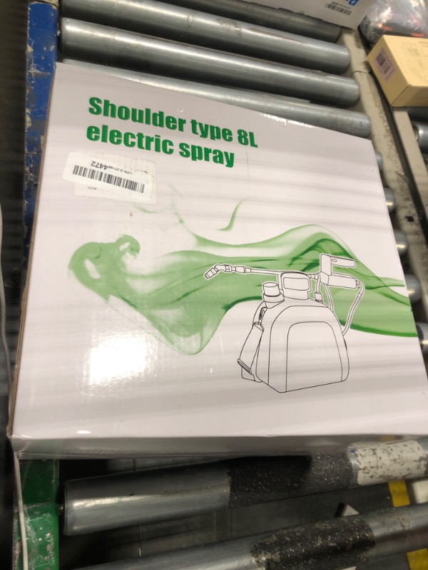 Photo 2 of ***MISSING PUMP***SideKing Battery Powered Garden Sprayer 2 Gallon, Upgrade Powerful Electric Sprayer with 3 Mist Nozzles, Retractable Wand, Rechargeable Handle with Adjustable Shoulder Strap for Lawn & Garden