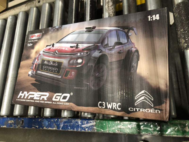 Photo 1 of MJX Hyper GO 14303 1/14 Citroen C3 Fast RC Cars for Adults, Max 40mph Brushless RC Drift Car with Gyro, 4WD RTR High Speed RC Rally Car, 2 of 2000 mAh Drifting RC Remote Control Car for Adult