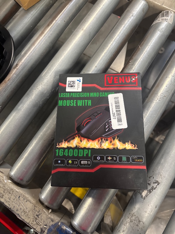 Photo 1 of UtechSmart Venus Gaming Mouse RGB Wired, 16400 DPI High Precision Laser Programmable MMO Computer Gaming Mice [IGN's Recommendation]