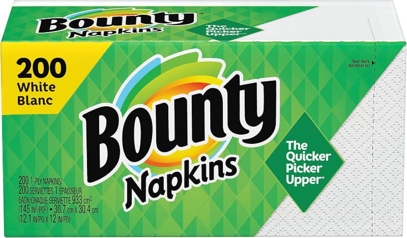 Photo 1 of ***THREE PACK*** Bounty 200 Count Paper Napkins