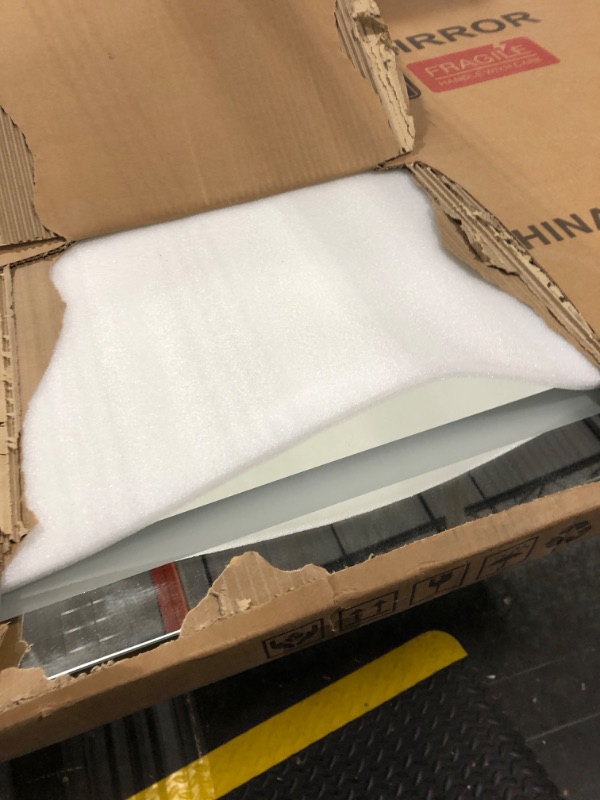 Photo 1 of SHUAFA LED Mirror for Bathroom, 48x36 Inch Backlit + Front Lighted Bathroom Vanity Mirror with Lights for Wall, Double Light Strips, 3 Colors, Shatter-Proof, Anti-Fog and Brightness Memory