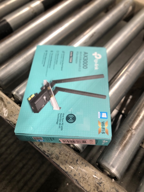 Photo 1 of TP-Link WiFi 6 PCIe WiFi Card for Desktop PC AX3000 (Archer TX55E), Bluetooth 5.2, WPA3, 802.11ax Dual Band Wireless Adapter with MU-MIMO, Ultra-Low Latency, Supports Windows 11, 10 (64bit) Only