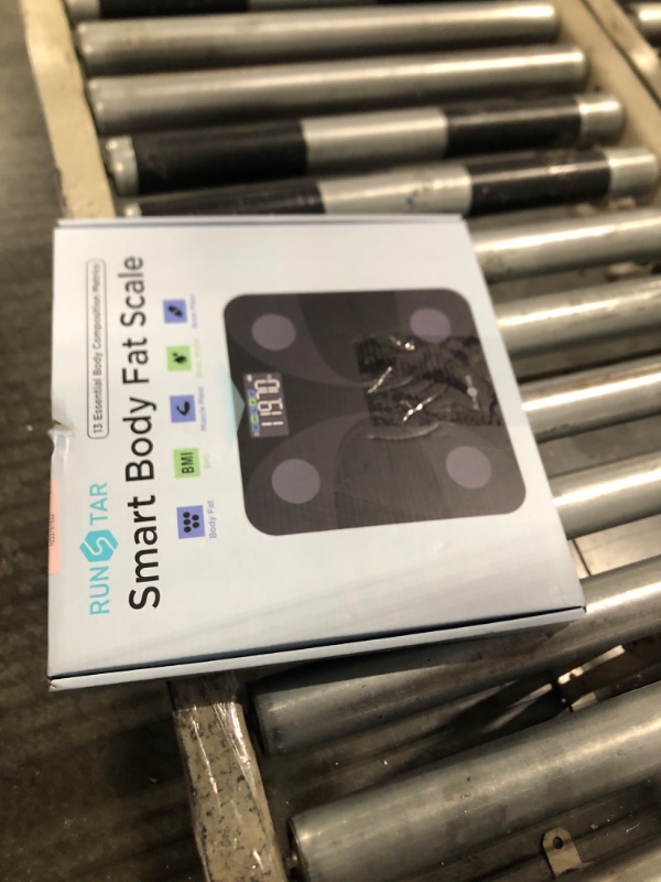 Photo 1 of Scale for Body Weight and Fat Percentage, RunSTAR Digital Accurate Bathroom Smart Scale with Large Display, FSA&HSA Eligible 13 Body Composition Analyzer Sync App