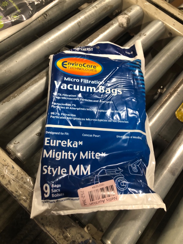 Photo 2 of 225 Eureka Allergy Mighty Mite Vacuum Style MM Bags, Canister Limited, Sanitaire Vacuum Cleaners, 3670, 3680, 3690, 602695, 60295B, 60295-12, 60296, 60296-12(filteraire), 60297-10, S3681B3683A