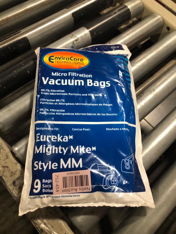 Photo 1 of 225 Eureka Allergy Mighty Mite Vacuum Style MM Bags, Canister Limited, Sanitaire Vacuum Cleaners, 3670, 3680, 3690, 602695, 60295B, 60295-12, 60296, 60296-12(filteraire), 60297-10, S3681B3683A