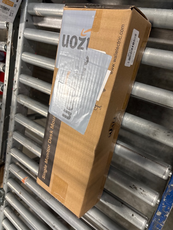 Photo 1 of WALI Monitor Arm Mount for Desk, Single Extra Tall Computer Desk Mount, Monitor Bracket Mount Stand Single, up to 32 inch, 22 lbs (M001XL), Black