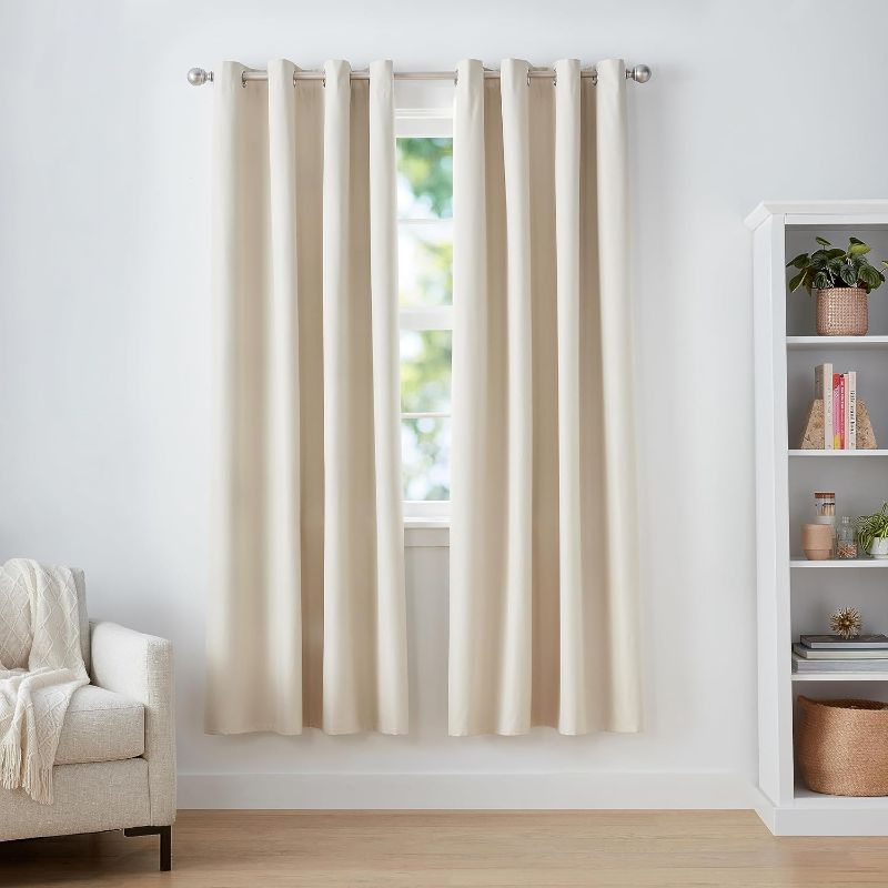 Photo 1 of ***STOCK PHOTO SIMILATR ITEM***BEIGE CURTAINS 