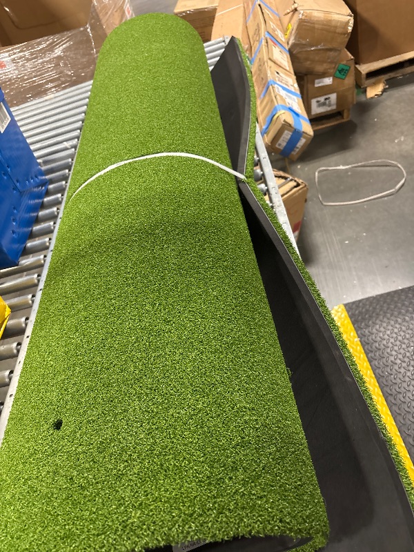 Photo 2 of ***surface is not soft, artificial grass*** GoSports Golf Hitting Mats - Artificial Turf Training Mat for Indoor/Outdoor Swing Practice