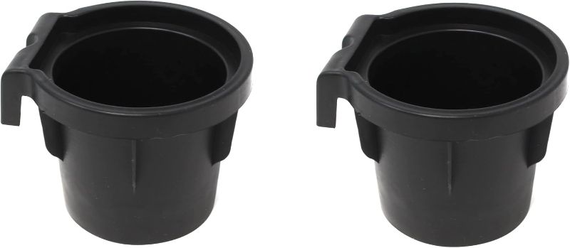 Photo 1 of ***USED***JSP Manufacturing Aftermarket Cup Holder Inserts Fits 2005-2014 Nissan Frontier, Xterra, 2005-2012 Pathfinder Rubber Cup Beverage Holder (2)