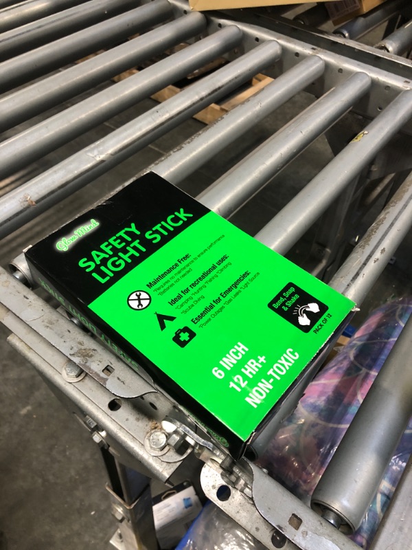 Photo 1 of 12 Ultra Bright Emergency Glow Sticks - Individually Wrapped Long Lasting Industrial Grade Glowsticks for Survival Gear, Camping Lights, Power Outages and Military Use (Green)