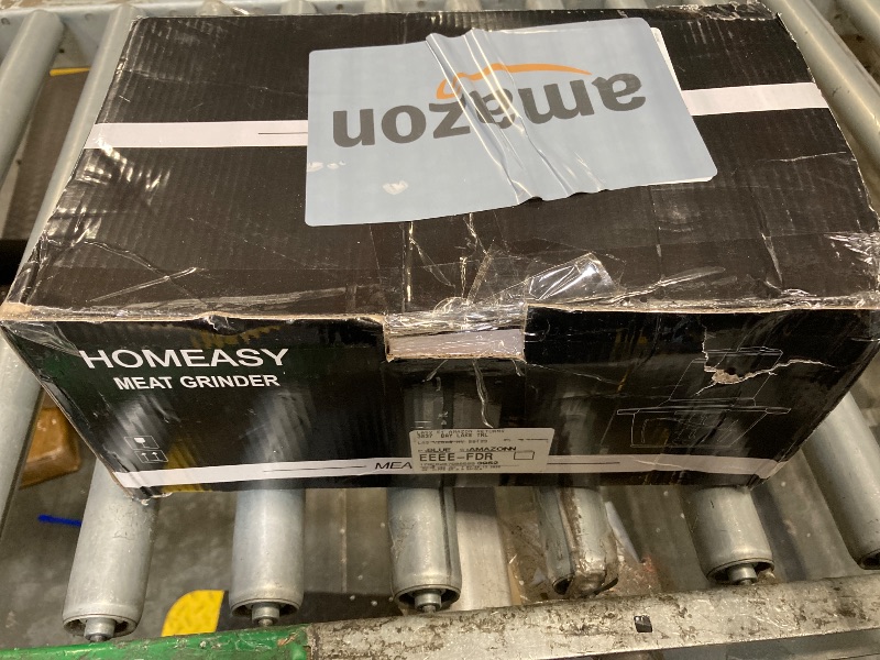 Photo 1 of HOMEASY Meat Grinder Electric, Food Processor 2L Stainless Steel Meat Blender Food Chopper for Meat, Vegetables, Fruits and Nuts with 4 Sharp Blades, 350W, 8 Cups