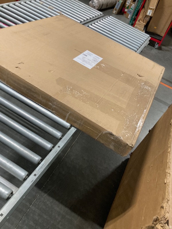 Photo 1 of Amazon Basics Bed Frame with Storage, Foldable Metal Platform, Sturdy Steel, No Box Spring Needed, 14-inch High, Tool-Free Setup, Twin Size, Black