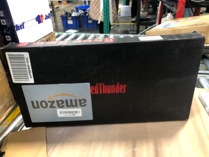 Photo 1 of RedThunder K10 Wireless Gaming Keyboard and Mouse Combo, LED Backlit Rechargeable 3800mAh Battery, Mechanical Feel Anti-ghosting Keyboard + 7D 3200DPI Mice for PC Gamer (White-Gray)