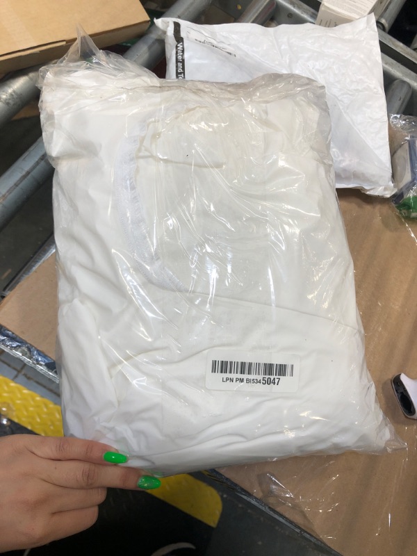 Photo 1 of AllerEase Waterproof Mattress Protector- Queen Size Polyester Zip Allergy Protection Waterproof Quiet Cover