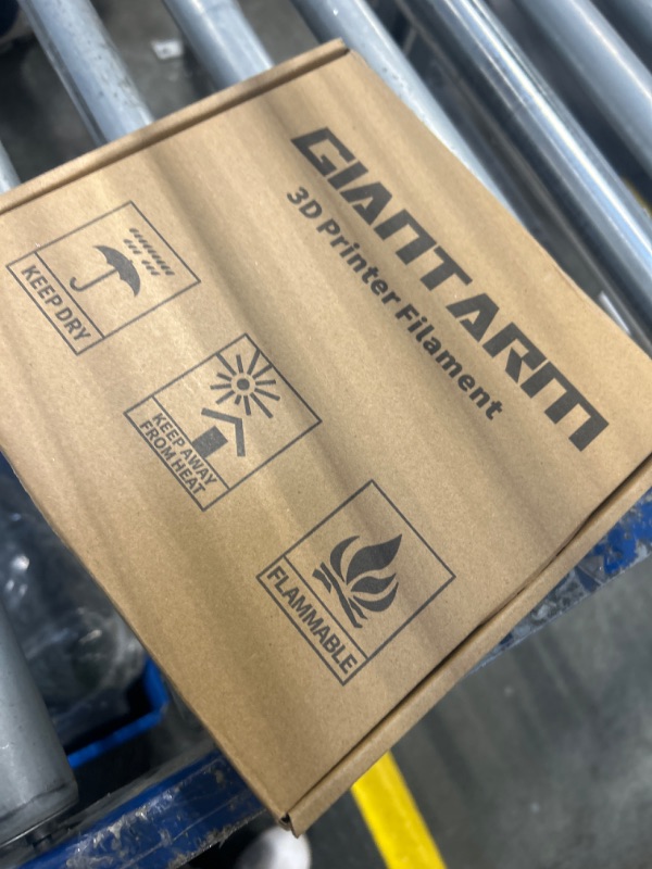 View 2 of GIANTARM Silk Metallic Silver PLA 3D Printer Filament 1kg Spool, 1.75mm Dimensional Accuracy +/-0.03mm, 1080 Feet per Roll, Vacuum Packaging