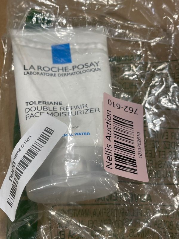 Photo 1 of La Roche-Posay Toleriane Double Repair Face Moisturizer, Daily Moisturizer Face Cream with Ceramide and Niacinamide for All Skin Types, Oil Free, Fragrance Free