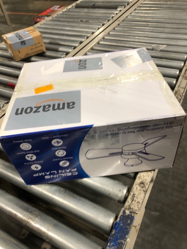 Photo 1 of Mpayel 30" Small Ceiling Fan with Light - Wood Flush Mount Ceiling Fan with Dimming and Memory Function, Noiseless DC Motor, Farmhouse Ceiling Fans for Indoor, Bedroom, Kitchen - White