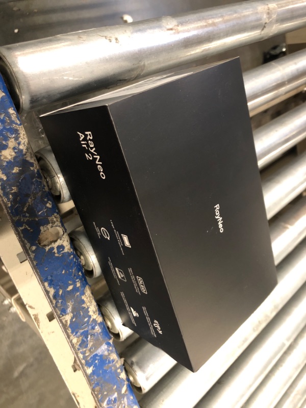 Photo 1 of RayNeo Air 2 AR Glasses - Smart Glasses with 201" Micro OLED, Ultra-fast 120Hz, 600nits Brightness, 1080P XR Glasses, Compatible with iPhone 15 Android/iOS/Consoles/PC/Steam Deck/ROG/Mac