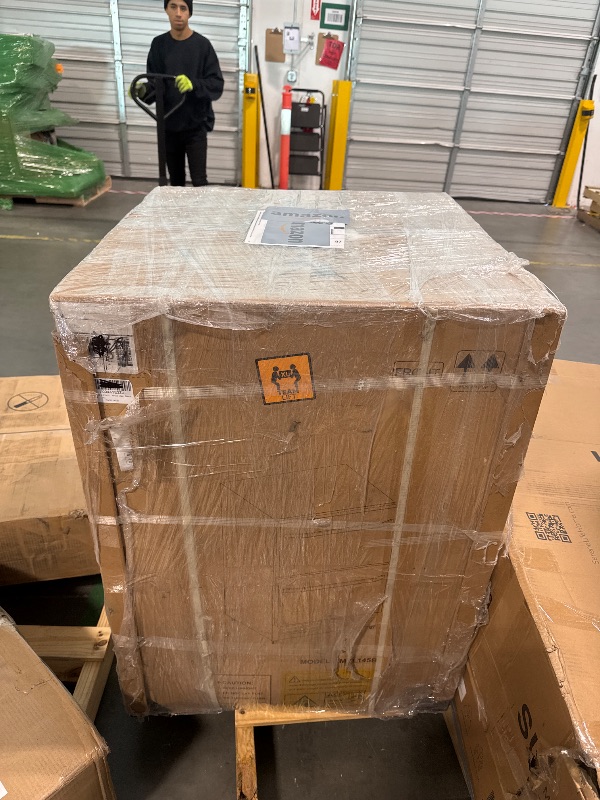 Photo 1 of Velieta 24 Inch Under Counter Dual Drawer Beverage Fridge, Weather Proof Outdoor Beverage Refrigerator for Patio, Stainless Steel Built-in Beverage Cooler for Home & Commercial Use, Black