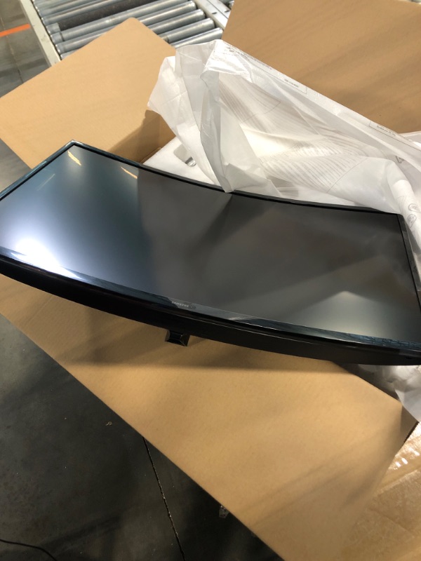 Photo 2 of SAMSUNG 27" Essential S3 (S36GD) Series FHD 1800R Curved Computer Monitor, 100Hz, Game Mode, Advanced Eye Comfort, HDMI and D-sub Ports, LS27D366GANXZA, 2024