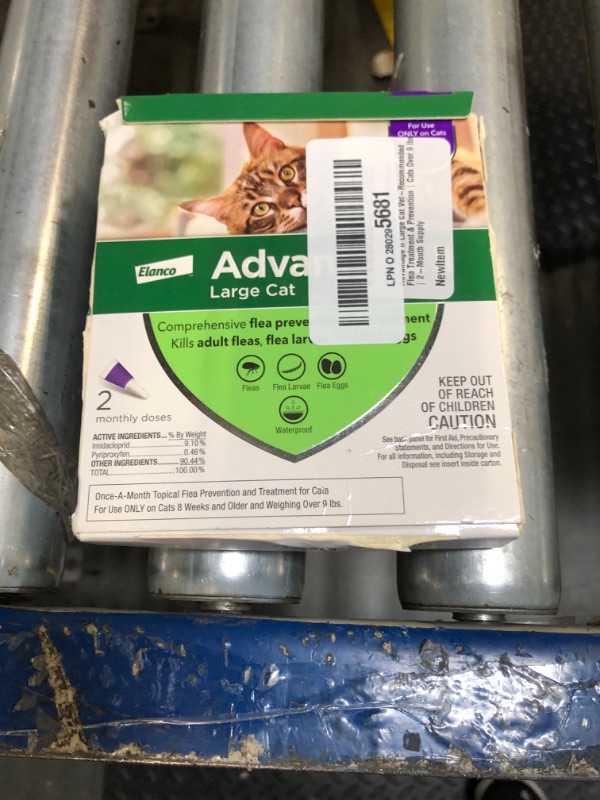 Photo 2 of Advantage II 2-Dose Flea Prevention and Treatment for Large Cats