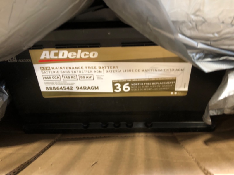 Photo 1 of 
ACDelco Gold 94RAGM (88864542) 36 Month Warranty AGM BCI Group 94R Battery