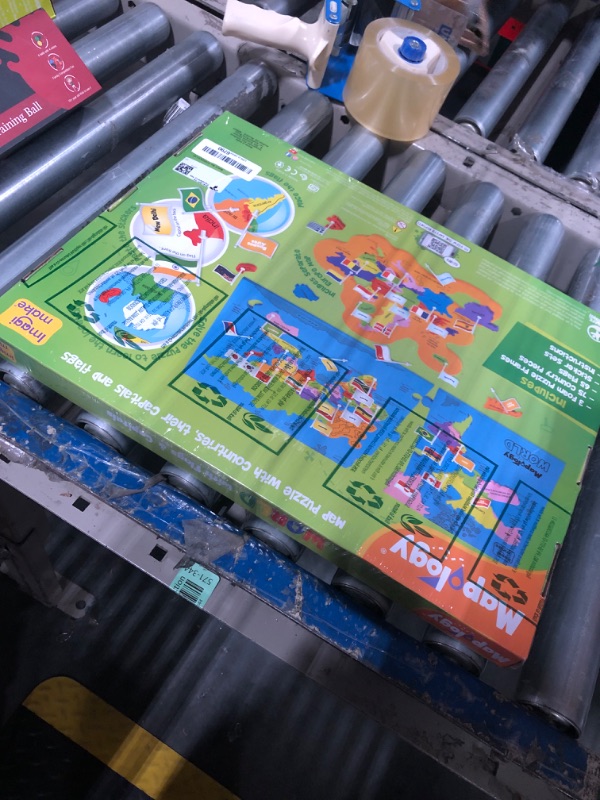 Photo 1 of Imagimake Mapology World Map Puzzle - Includes Country Flags & Capitals | Fun Jigsaw Puzzle Kids Ages 5-8 | Educational Toys for Ages 8-13 | Geography Gifts for Girls & Boys 5, 6, 7, 8, 9, 10, 11, 12