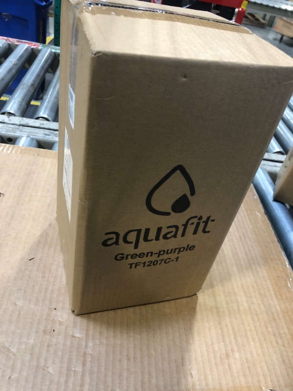 Photo 1 of AQUAFIT 1 Gallon Water Bottle with Time Marker - Straw & Chug Lid - BPA Free Big Water Bottle with Straw - Gym Water Bottle with Handle - Gallon Water Jug (128 Ounces, Galaxy)