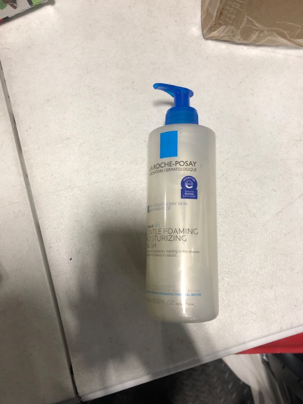 Photo 1 of La Roche-Posay Lipikar AP+ Gentle Foaming Moisturizing Wash | Shea Butter + Niacinamide + Glycerin | Moisturizing Body Wash & Face Wash For Dry Skin | National Eczema Association Accepted | Soap Free