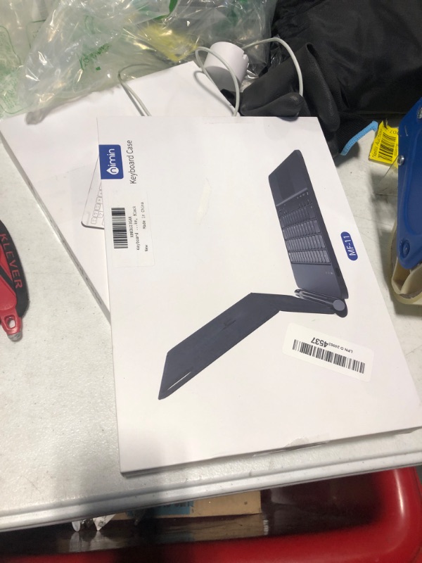 Photo 1 of nimin Keyboard Case for iPad Air 11 inch 2024 (M2),iPad Air 5th/4th Gen and iPad Pro 11 inch (4th/3rd/2nd/1st Gen) Case with Keyboard,Magic-Stand,Built-in Trackpad,7-Color Backlit, Auto Sleep/Wake