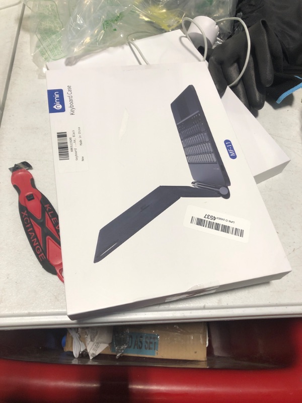 Photo 1 of nimin Keyboard Case for iPad Air 11 inch 2024 (M2),iPad Air 5th/4th Gen and iPad Pro 11 inch (4th/3rd/2nd/1st Gen) Case with Keyboard,Magic-Stand,Built-in Trackpad,7-Color Backlit, Auto Sleep/Wake