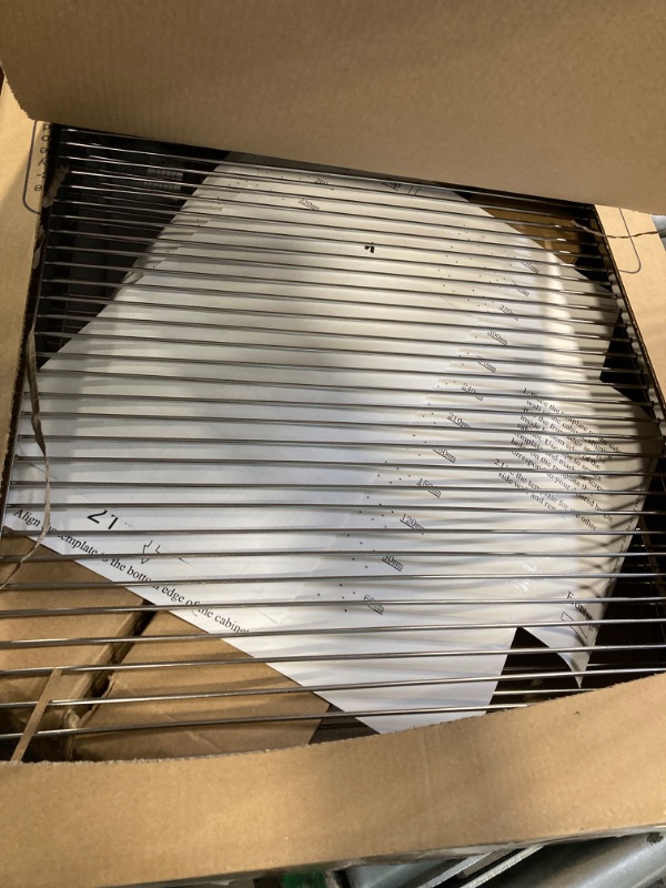 Photo 1 of ***MISSING PARTS****  SANNO Pull Out Cabinet Organizer, Heavy Duty Steel Metal cabinet drawers slide out, Expandable Slide Out Shelves Requires At Least 23.1~39.9" W Cabinet Opening