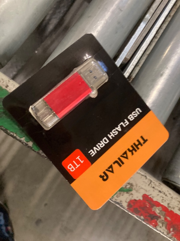 Photo 1 of THKAILAR 1TB USB C Flash Drive for MacBook and Android Phones, Thumb Drive with USB A and USB C for PC,Laptop,Portable External Storage for Pictures,Videos and Music