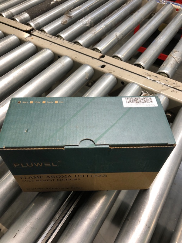 Photo 1 of PLUWELRGB Flame Diffusers for Essential Oils Large Room-Upgraded 280ML Aroma Diffuser Humidifier with RGB Light-Remote Control for Home Office Shop Gym