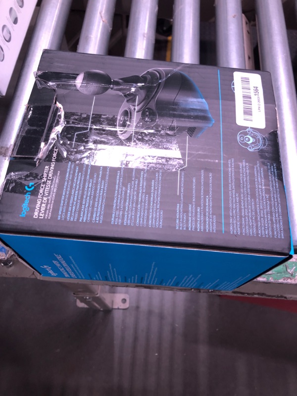 Photo 1 of Logitech G Driving Force Shifter – Compatible with G29, G920 & G923 Racing Wheels for-PlayStation 5, Playstation 4, Xbox-Series X|S, Xbox-One, and-PC