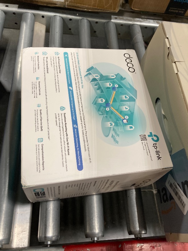Photo 1 of TP-Link AX3000 Whole Home Wi-Fi 6 Mesh System (Deco X55 Pro) | Up to 2500 Sq.Ft. ?×?.?? WAN/LAN Ports ????? ??? ????+ ???????? 2023 Release (1-Pack)