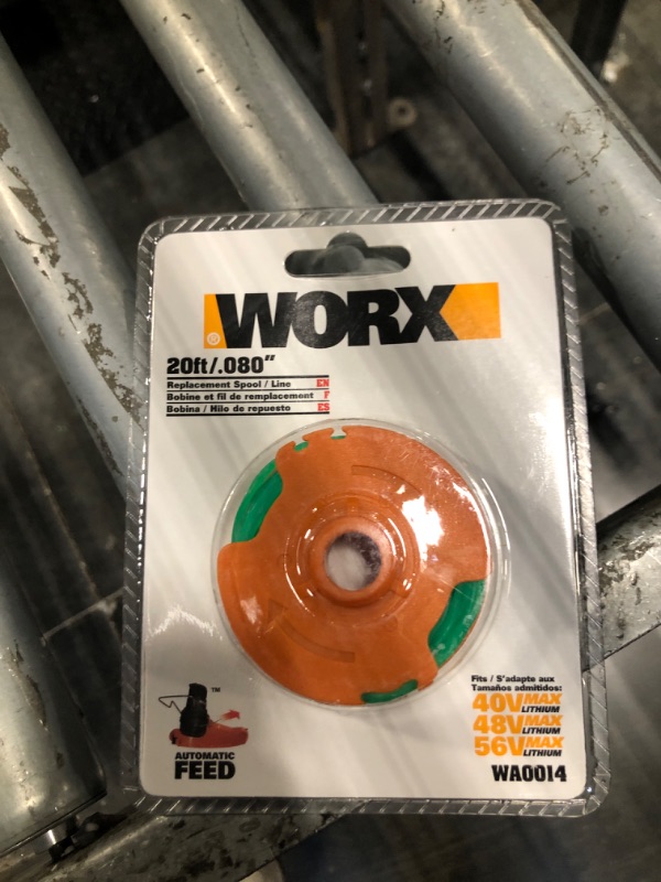 Photo 2 of ***USED***WORX WA0014 Spool & Line for WG168, WG190, WG191 & WG184 Cordless String Trimmers