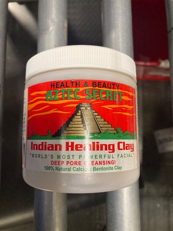 Photo 1 of Aztec Secret– Indian Healing Clay 1 lb – Deep Pore Cleansing Facial & Body Mask – The Original 100% Natural Calcium Bentonite Clay – New Version 2
