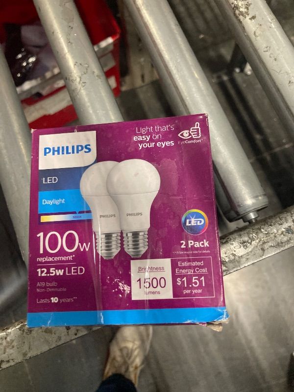 Photo 1 of Philips LED A21 Ultra Definition Frosted Dimmable LED Light Bulbs - Flicker-Free 75w Light Bulbs with EyeComfort Technology - Soft White 2700K Lightbulb -...
