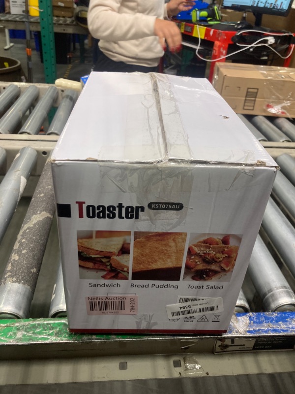 Photo 1 of WUNLY 4 Slice Toaster, Touchscreen & Dual Independent Control Panel?5 Basic Functions & Digital Countdown Toasters, 6 Shade Settings?6 Bread Types, Smart Bread Toaster Mute/Screen-Off (silver, 2)