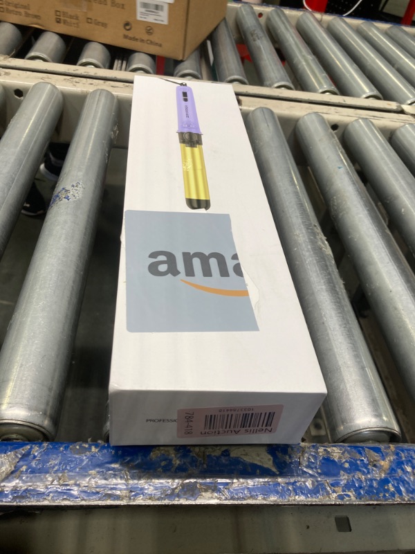 Photo 1 of Rotating Curling Iron 1 1/4 Inch, 2024 Upgraded ZAVAREA Automatic Curling Iron with Extra-Long Barrel, Dual Voltage Self Curling Wand 1.25" Hair Curler for Long Hair for Effortless Waves, Beach Curls