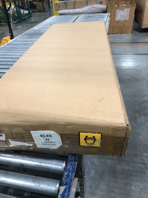 Photo 1 of Queen Size Bed Frame with Storage, Queen Bed Frame with Headboard Adjustable, Upholstered Platform Bed Frame with Drawers, Mattress Foundation with Wooden Slats Support, No Box Spring Needed, Beige

x004
