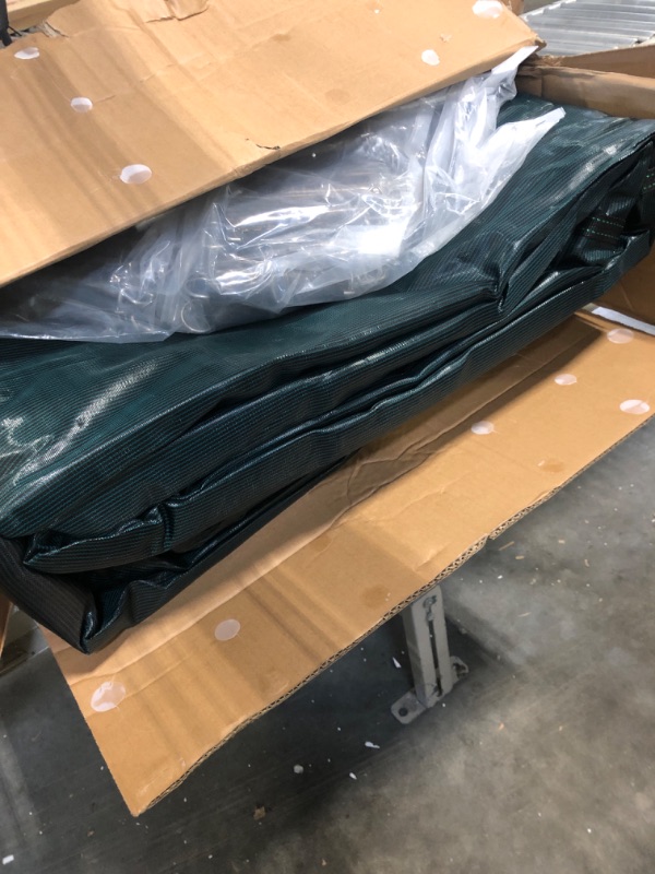 Photo 2 of ***SIMILAR*****Tarps Now Heavy Duty Vinyl Tarp (20' x 40') with Grommets - Vinyl Tarps Heavy Duty Waterproof Tarpaulin for Camping, Construction, Residential, and Agriculture - 20 Mil, 18 oz, Forest Green in Color https://a.co/d/d4PAs9K