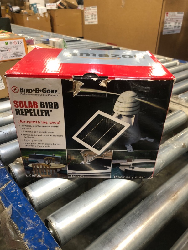 Photo 2 of Bird-B-Gone Bird Deterrent Solar Panel Clips For Assorted Species