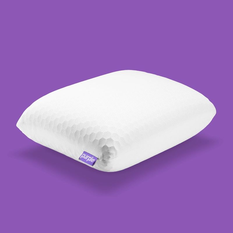 Photo 1 of 
Purple Harmony Anywhere Pillow, Travel/On-The-Go, Hex Grid, No Pressure Support, Stays Cool