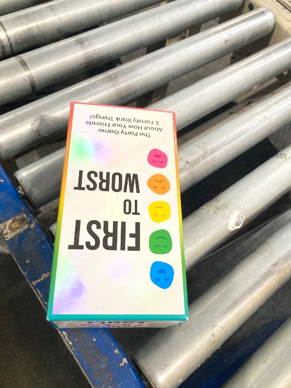 Photo 1 of FIRST TO WORST Party Game + After Dark Expansion Set - The Card Game About How Your Friends & Family Rank Things - Adult Card Game for College Students, Groups & Fun Parties with Polarizing Priorities