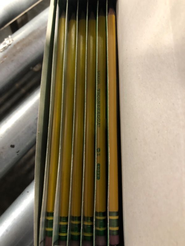 Photo 1 of (6 Packs) Ticonderoga Wood-Cased Pencils, Pre-Sharpened, 2 HB Soft, Yellow, 10 Count